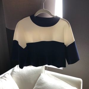 Kendall and Kylie cropped blouse